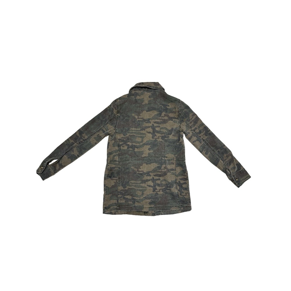 Current Air Los Angeles Camo Jacket Zip Button Closure W/ Pockets Women's SizeXS - Picture 6 of 9